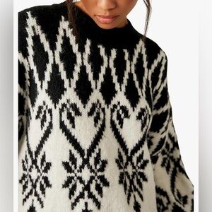 Free People Fireside Tunic, XS (but VERY oversized I am typically a S/M)